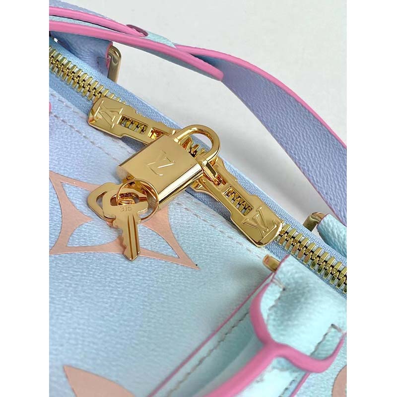 Louis Vuitton, Bags, Louis Vuitton Limited Edition Spring In The City  Keepall 45b Sunrise Pastel