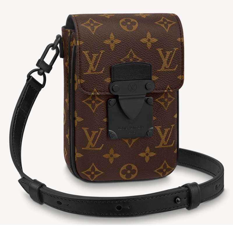 Louis Vuitton Monogram S-Lock Vertical Wearable Wallet - Brown Satchels,  Bags - LOU663694