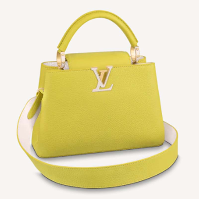 Capucines Mini - Yellow - Women - Handbags - Rue Des Capucines - Louis  Vuitton® in 2023