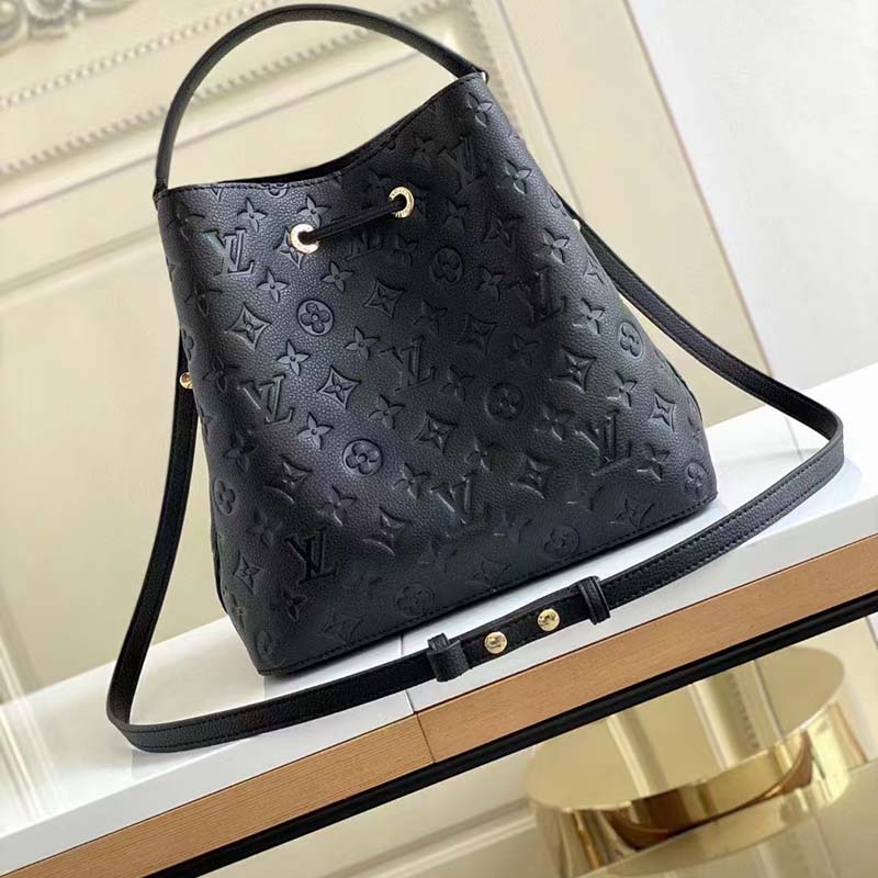 M46734 Louis Vuitton Neonoe BB Black Monogram Empreinte grained cowhide  leather – Louis Vuitton Outlet USA