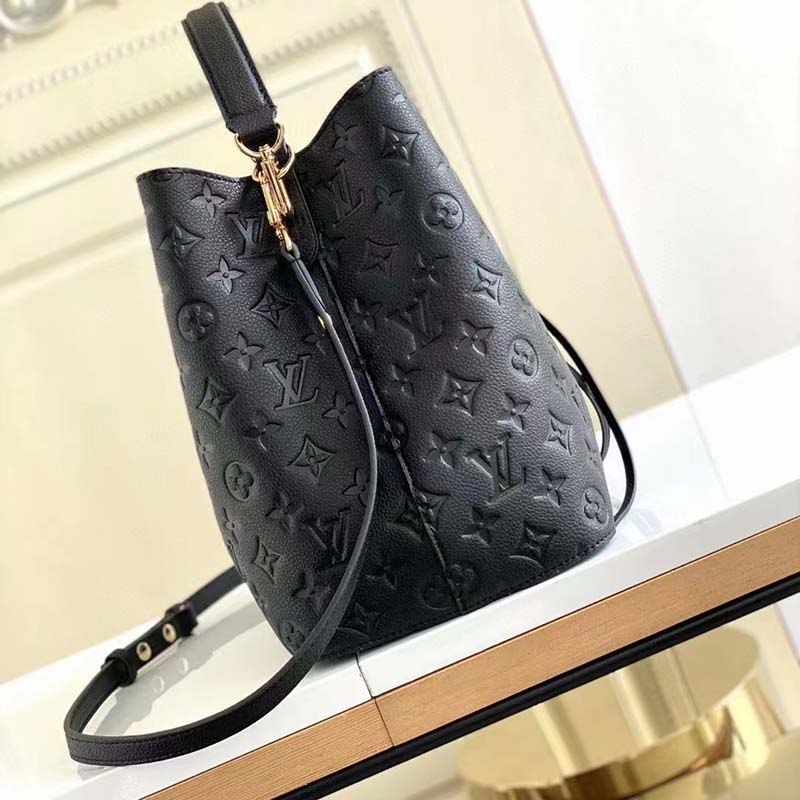 M46734 Louis Vuitton Neonoe BB Black Monogram Empreinte grained cowhide  leather – Louis Vuitton Outlet USA