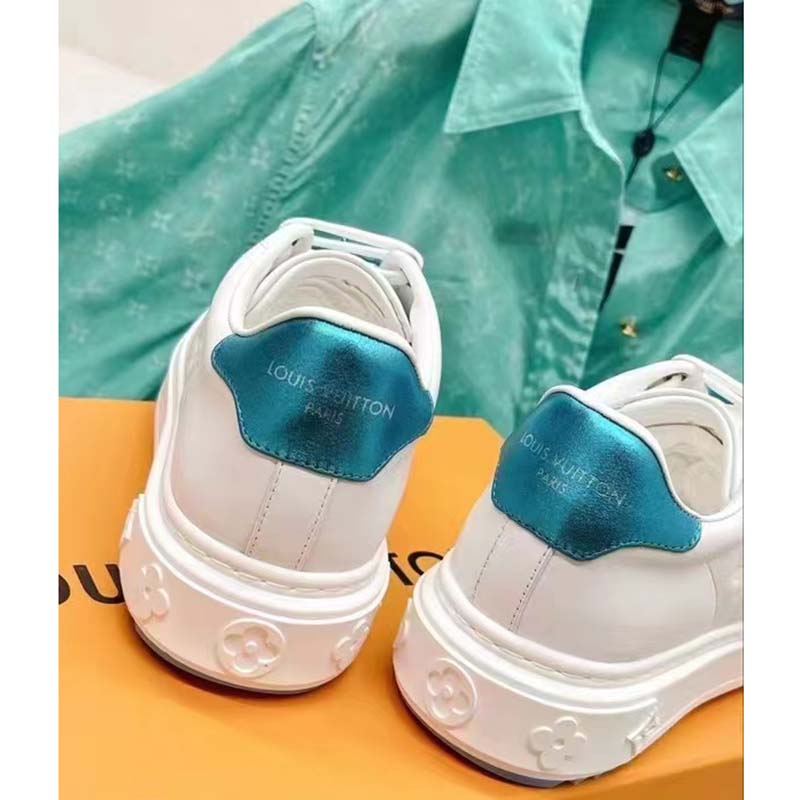 Louis Vuitton® Run 55 Sneaker Light Blue. Size 40.0 in 2023