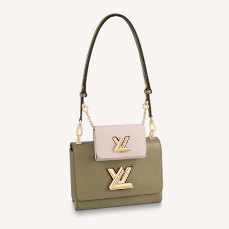 Louis Vuitton LV Women Twist MM in Epi Grained Cowhide Leather-Green - LULUX