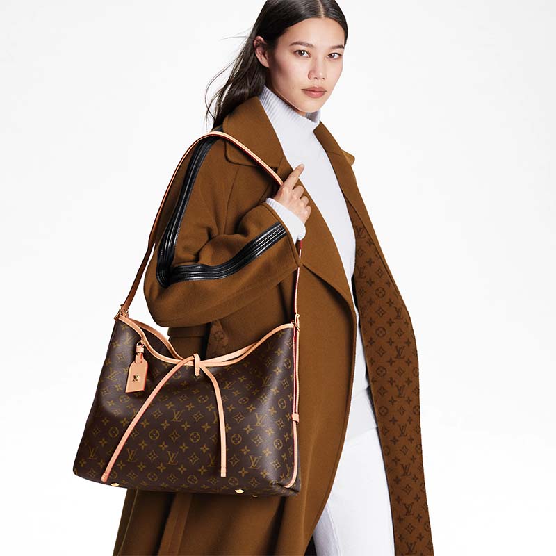 Louis Vuitton LV Carryall PM Brown Leather ref.566102 - Joli Closet