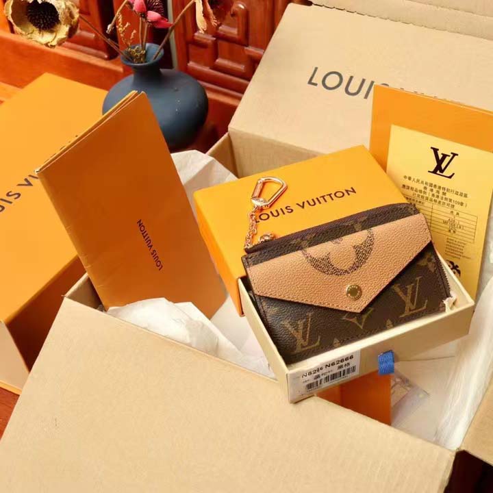 LOUIS VUITTON Monogram Recto Verso Gold Buckle Card Holder Brown – Brand  Off Hong Kong Online Store