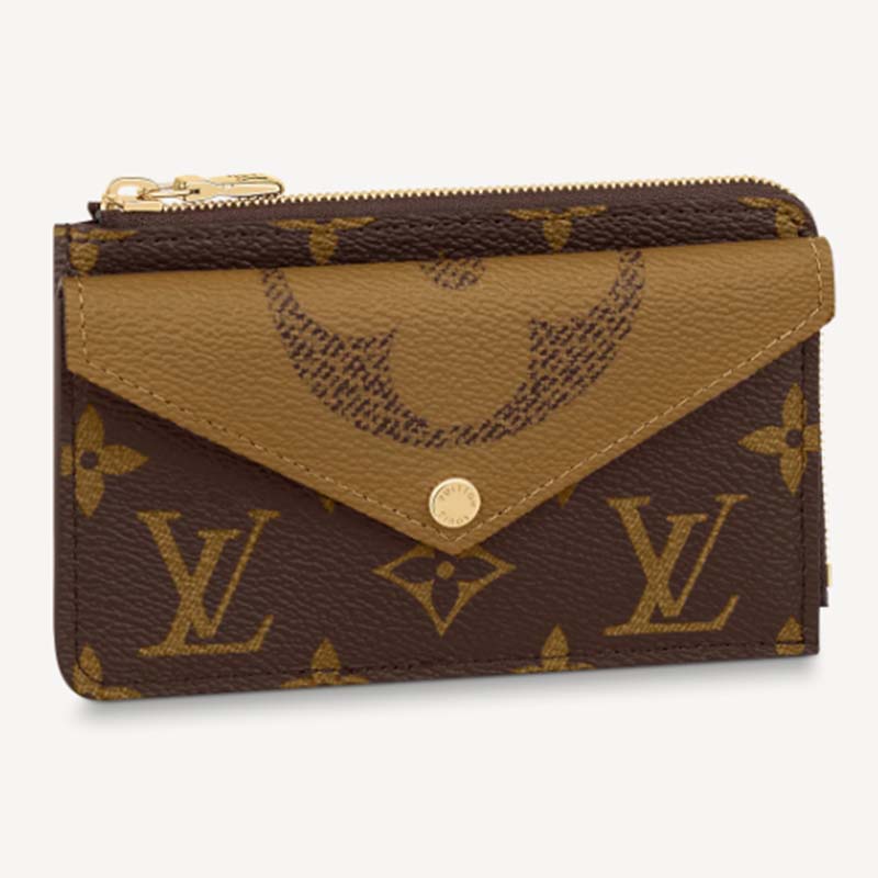 Louis Vuitton Card Holder Recto Verso Combines Monogram Canvas Brown For  Women, Women's Wallet 13cm LV M69431 - Fernize