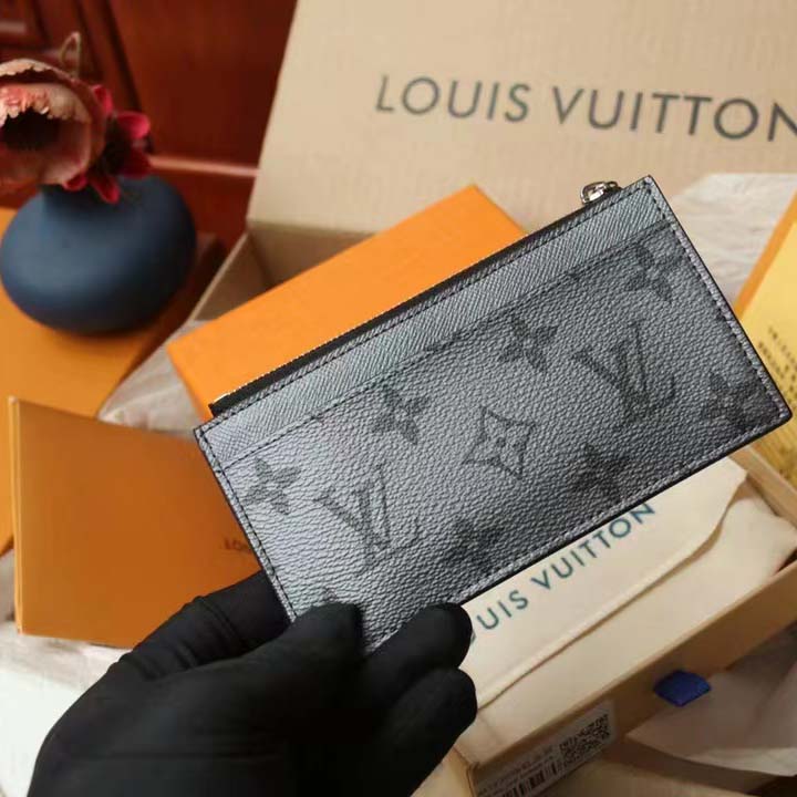Louis Vuitton Taiga Leather Porte-Valeurs Cartes Card Holder (SHF