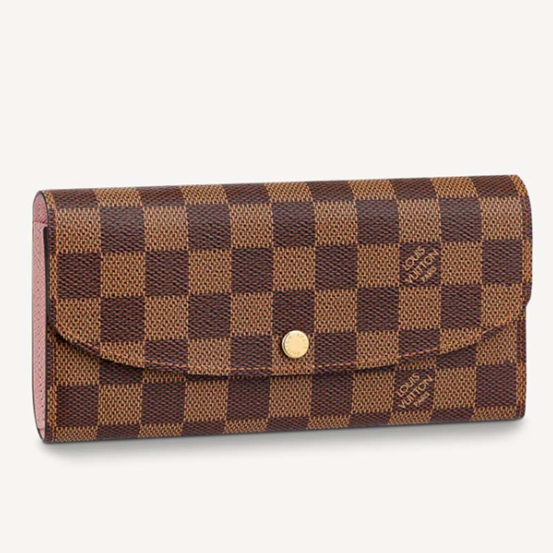 .com: Louis Vuitton Emilie Wallet Monogram Canvas (Rose Ballerine) :  Clothing, Shoes & Jewelry