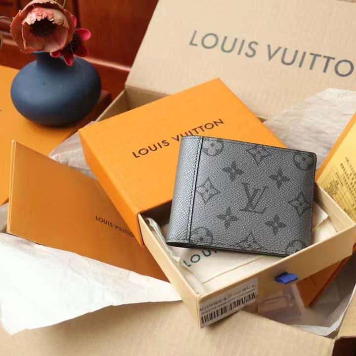 Louis Vuitton - Gunmetal Monogram Multiple Wallet – eluXive