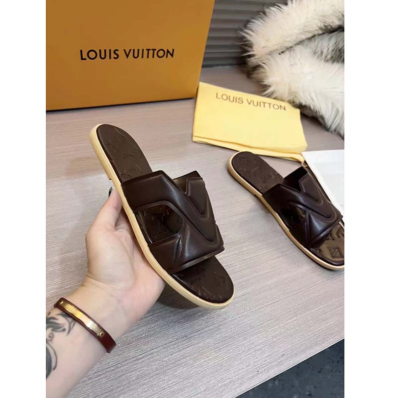 Louis Vuitton 1ABNHL LV Oasis Mule , Green, 9.5
