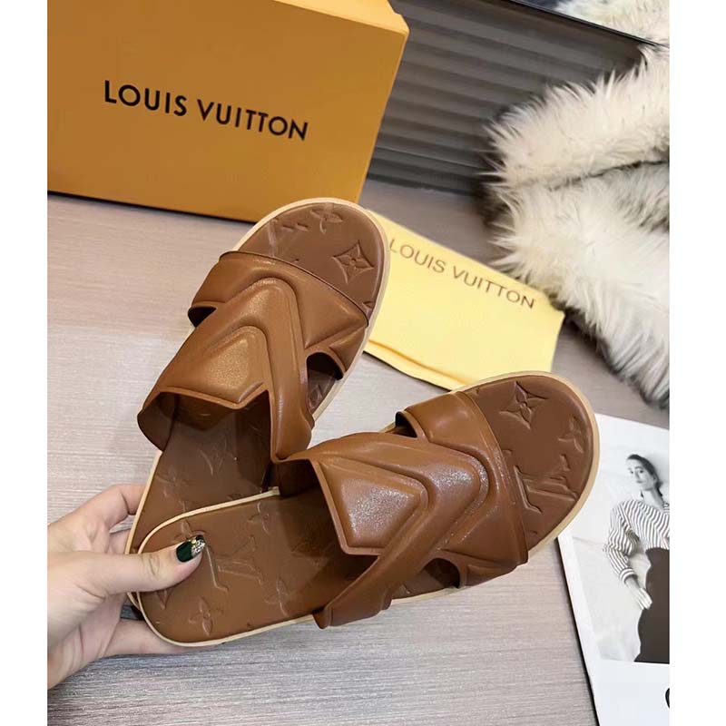 Louis Vuitton LV Oasis Mule Mocha. Size 06.0