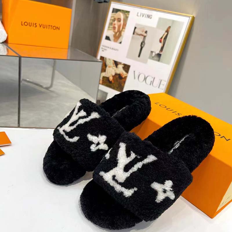 PASEO FLAT COMFORT MULE Luxury Wool Rubber Trainer Slippers For Women  Designer Indoor/Outdoor Slides A17 From Airik, $57.87