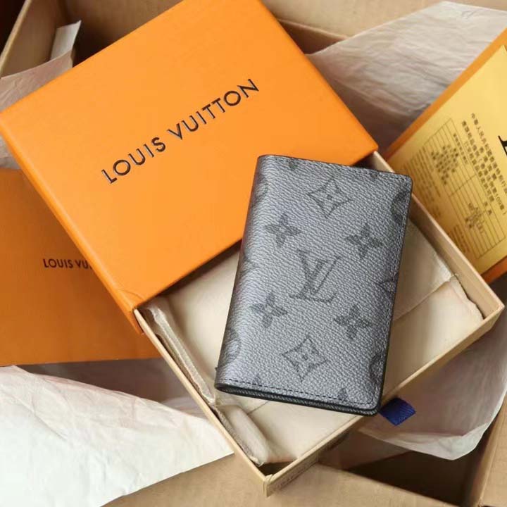 Louis Vuitton Pocket Organizer Monogram Bahia Yellow in Taiga  Leather/Coated Canvas with Silver-tone - US