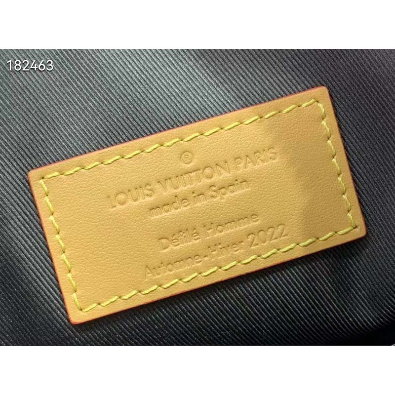 Louis Vuitton Hobo Cruiser PM Blurry Monogram Brown in Coated