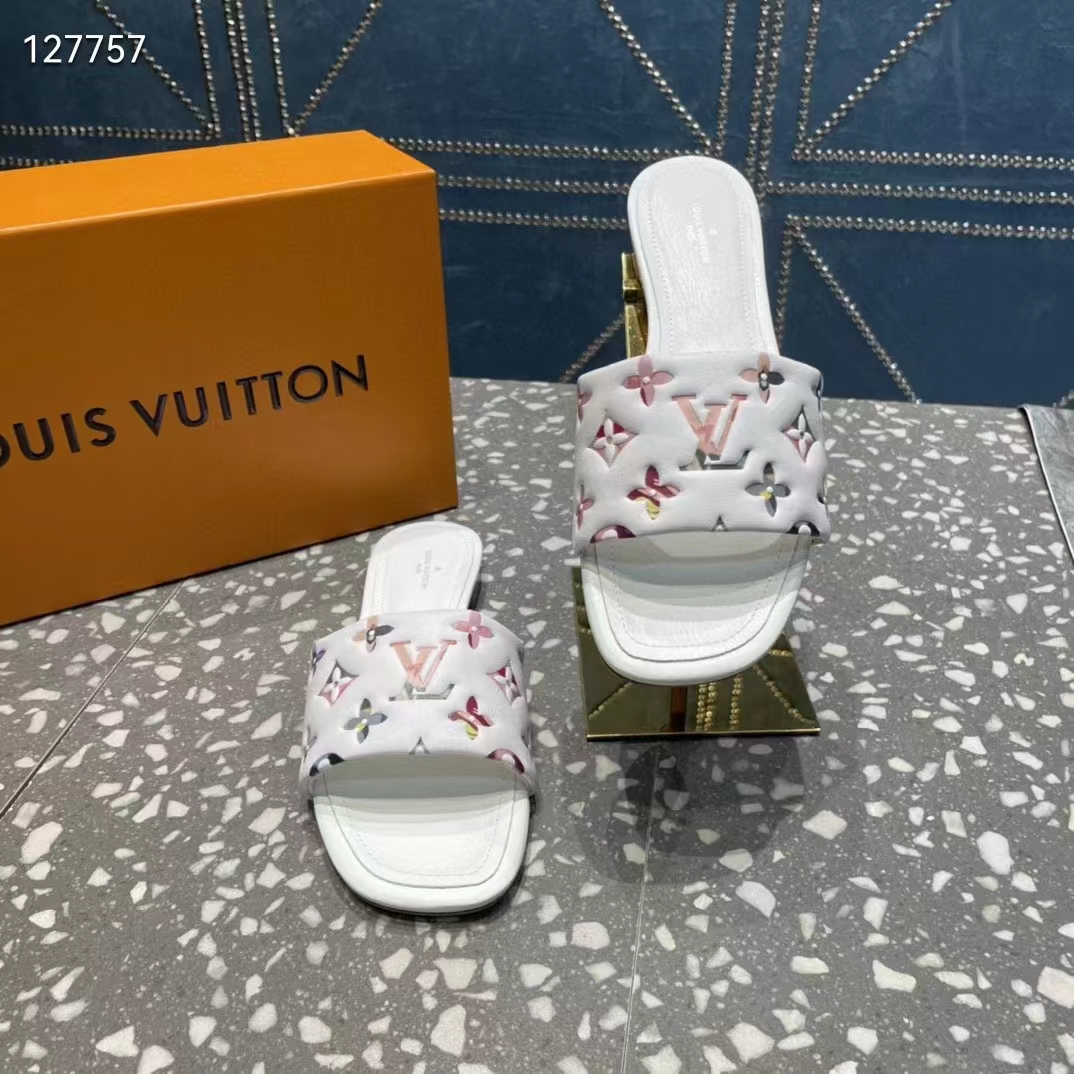 Louis Vuitton® Revival Flat Mule White. Size 37.0 in 2023