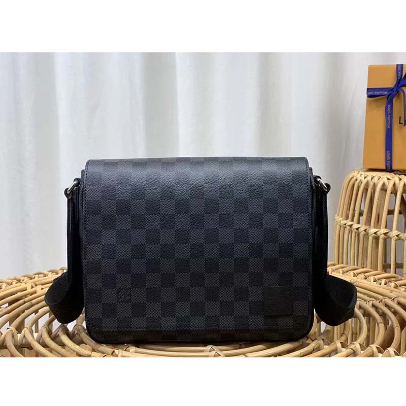 CORRECT MATERIAL , SOFT) Louis Vuitton District PM N42710 TOP QUALITY, 1:1  Rep lica from Suplook， Contact Whatsapp at +8618559333945 to make an order  or check details. Wholesale and retail worldwide. Looking