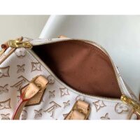 Louis Vuitton LV Women Speedy Bandoulière 25 Handbag Beige Monogram Coated Canvas (11)