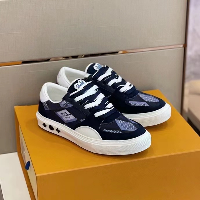 Louis Vuitton Ollie Sneakers - Blue Sneakers, Shoes - LOU721245