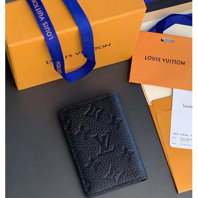 Louis Vuitton Black Monogram Spotlight Pocket Organizer Wallet Leather –  Bagriculture