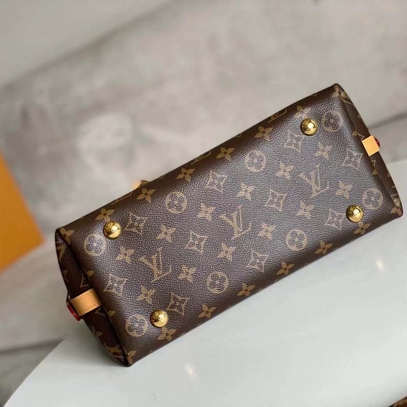 Louis Vuitton Carryall Handbag Monogram Canvas Brown 213721270