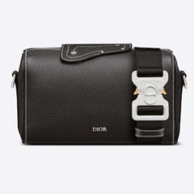 Dior Unisex CD Lingot 22 Bag Black Grained Calfskin