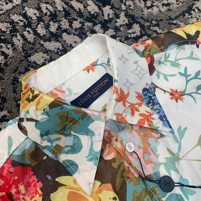 Louis Vuitton LV Flower Tapestry Classic Shirt Multicolor 男装