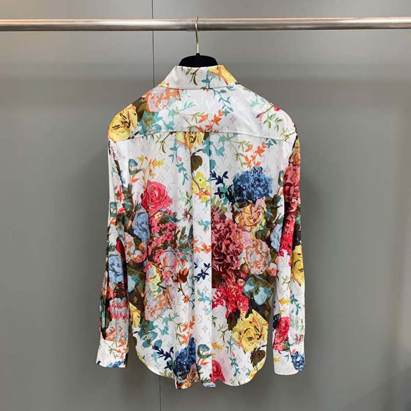 Louis Vuitton LV Flower Tapestry Classic Shirt Multicolor 男装