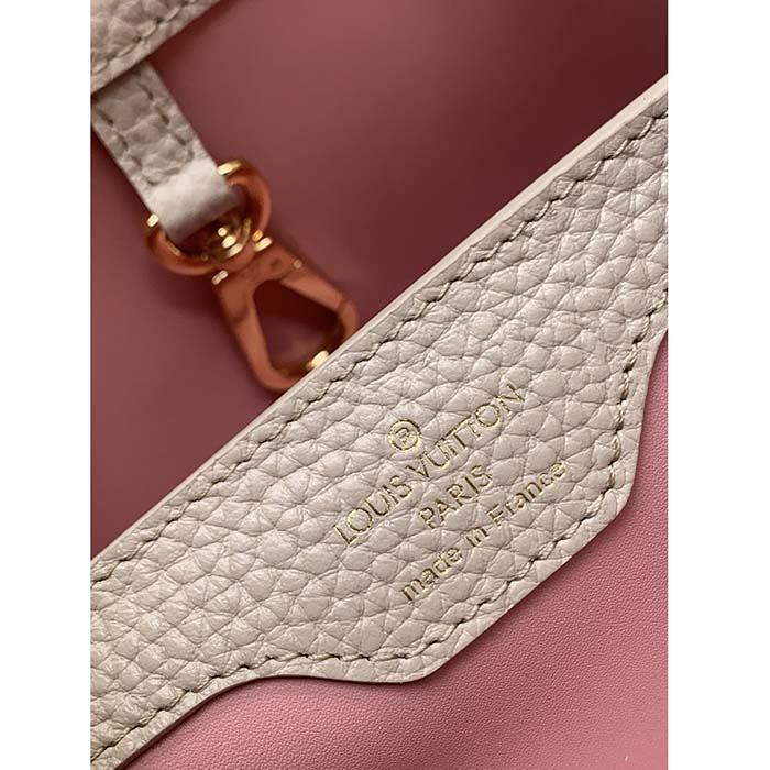 Louis Vuitton Capucines Beige Leather ref.55362 - Joli Closet