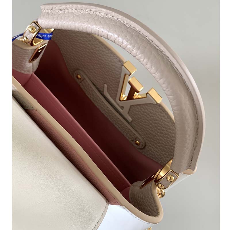 Capucines handbag Louis Vuitton Beige in Wicker - 36617243