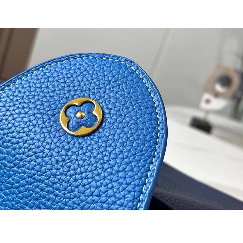 Louis Vuitton Capucines Womens Handbags 2023-24FW, Blue