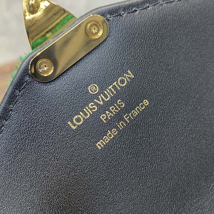 Louis Vuitton Monogram Jacquard Velvet Micro Metis M81494 Green