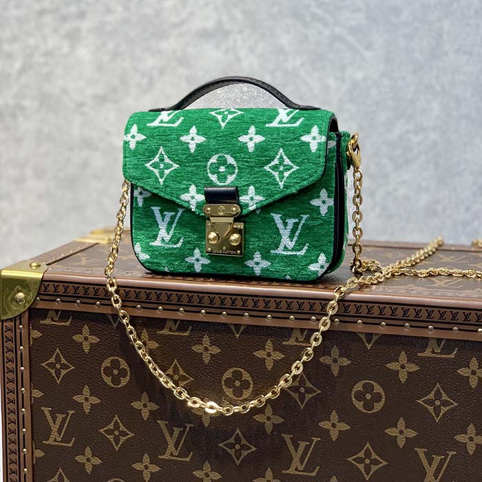 Louis Vuitton Micro Metis 2way Handbag Pochette Monogram Green M81494 97358  - Body Logic