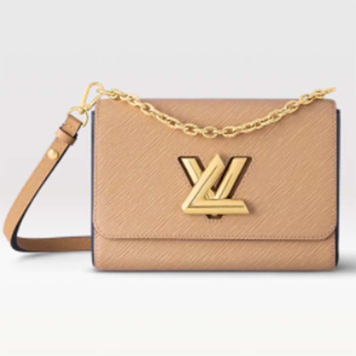 Louis Vuitton® Twist MM Gold Honey. Size in 2023  Louis vuitton twist,  Louis vuitton, Casual outfits