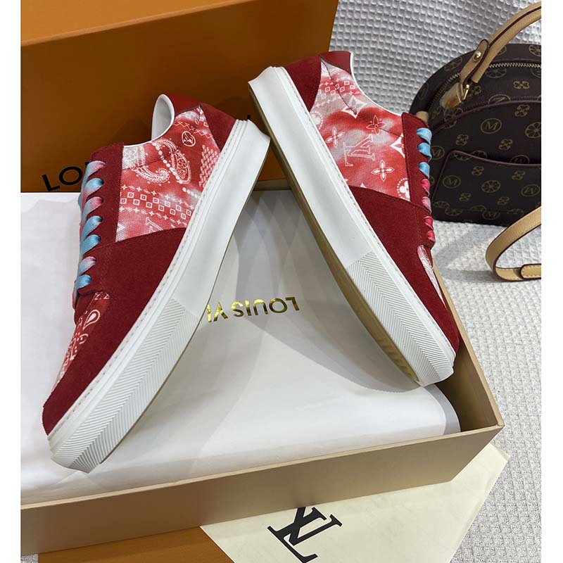 Louis Vuitton Men's LV Ollie Sneakers Limited Edition Psychedelic Monogram  Canvas and Leather Multicolor 20255481