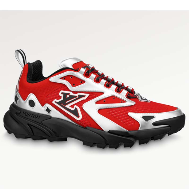Louis Vuitton Men's LV Runner Tatic Sneakers Mesh and Metallic Canvas  Multicolor 211470177