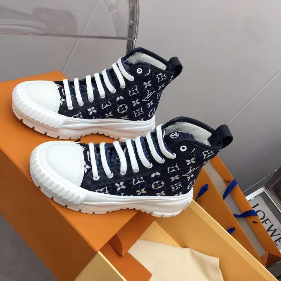 Louis Vuitton, Shoes, Lv Squad Sneakers Boot