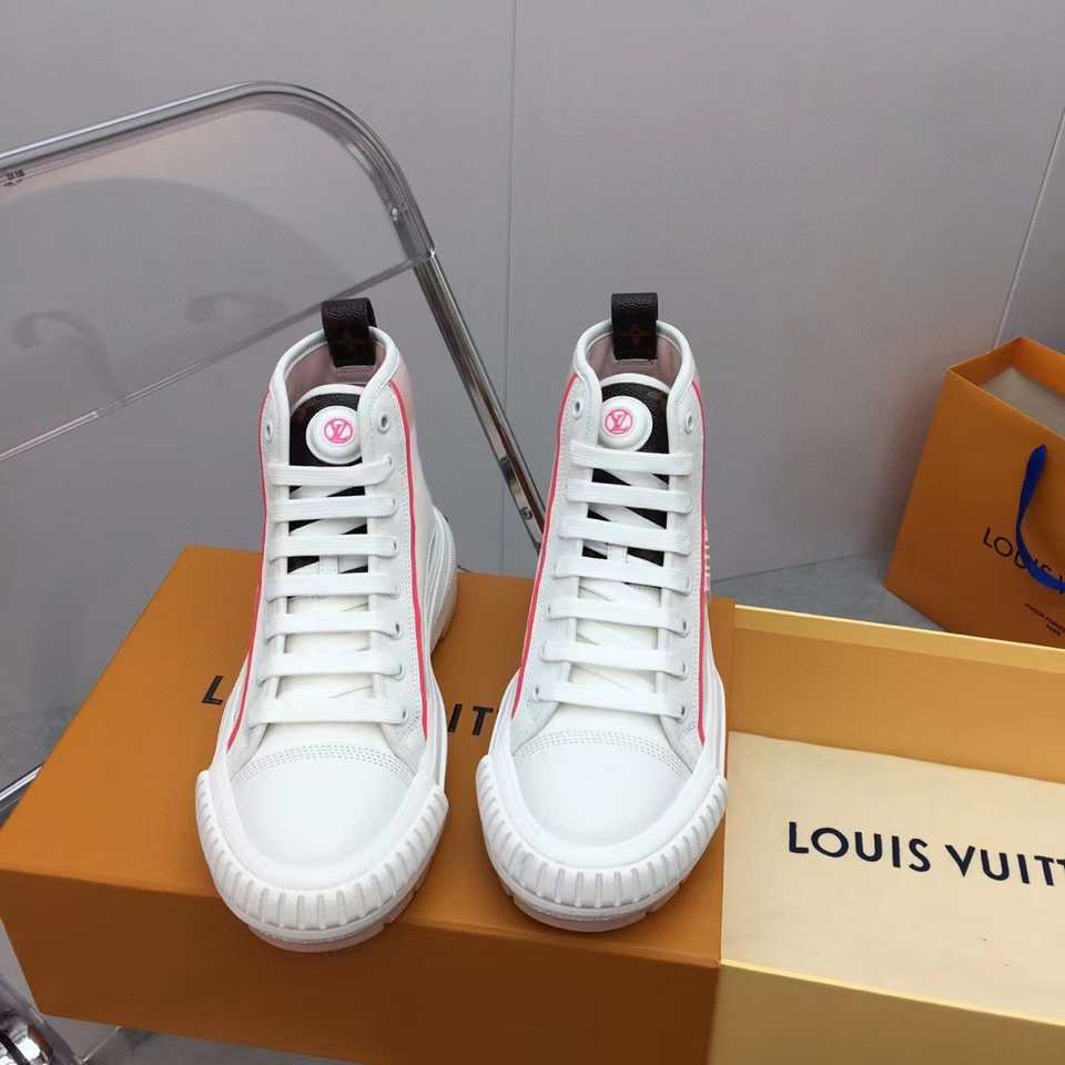 Louis Vuitton Squad Sneaker Boot 'Light Pink', myGemma, QA