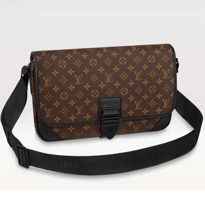 Louis Vuitton Monogram Macassar Archy Messenger GM - Brown Messenger Bags,  Bags - LOU803494