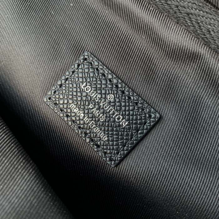 Louis Vuitton LV Men District PM Bag Glacier Taiga Cowhide Leather - LULUX