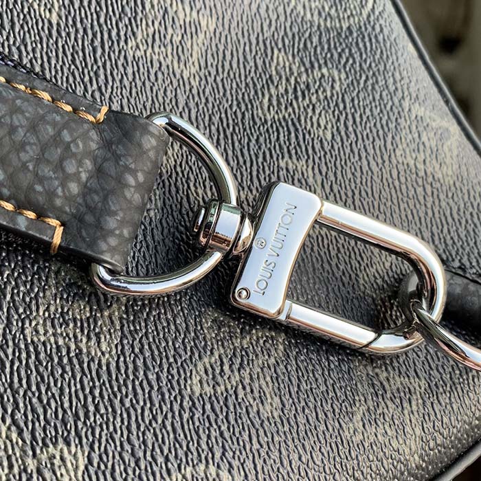 Louis Vuitton 2024 SS Monogram Unisex Street Style Plain Leather Crossbody  Bag (Avenue sling NM, M46718)