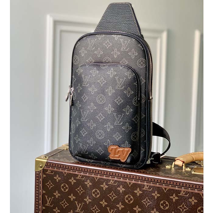 Shop Louis Vuitton 2024 SS Monogram Unisex Street Style Plain Leather  Crossbody Bag (Avenue sling NM, M46718) by Mikrie
