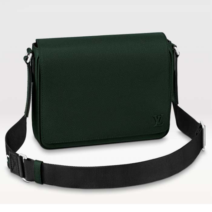 Louis Vuitton Avenue Sling Bag Taiga Leather Shoulder Bag – EliteLaza