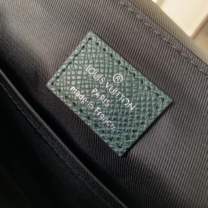 Louis Vuitton LV Unisex District PM Bag Epicea Taiga Cowhide Leather - LULUX