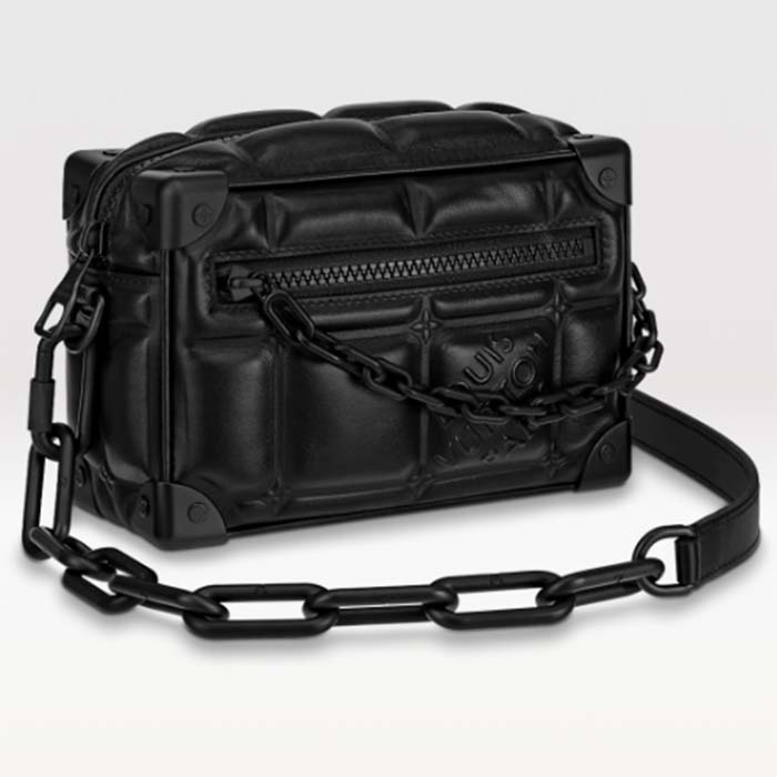 Louis Vuitton 2024 SS Monogram Unisex Street Style Plain Leather Crossbody  Bag (Avenue sling NM, M46718)
