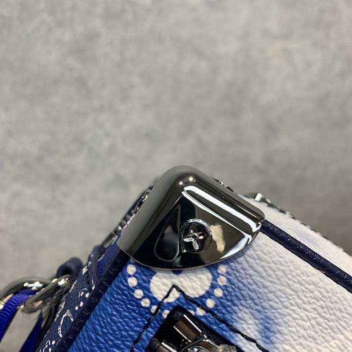 Louis Vuitton Mini Soft Trunk Bandana Monogram Blue
