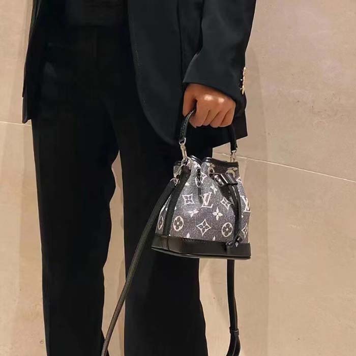 Louis Vuitton Nano Noé, Grey, One Size