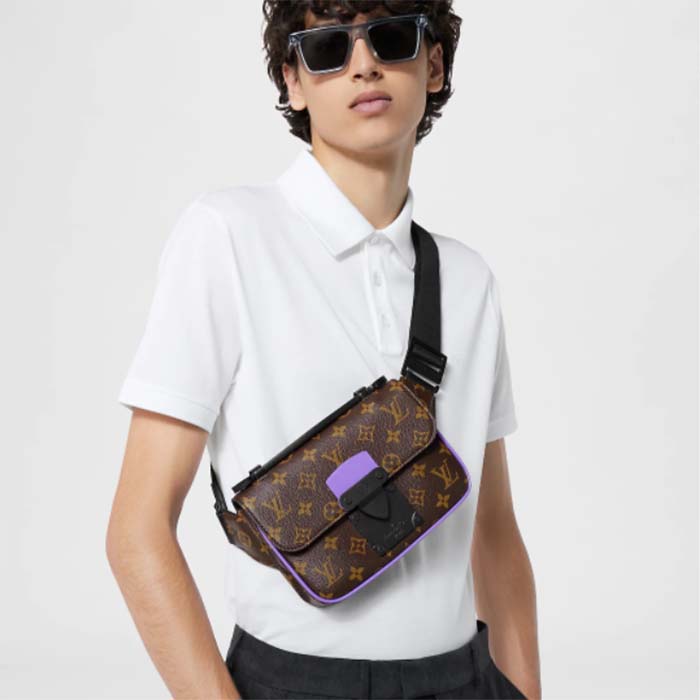 Louis Vuitton Monogram Macassar S Lock Sling Bag, myGemma, CH