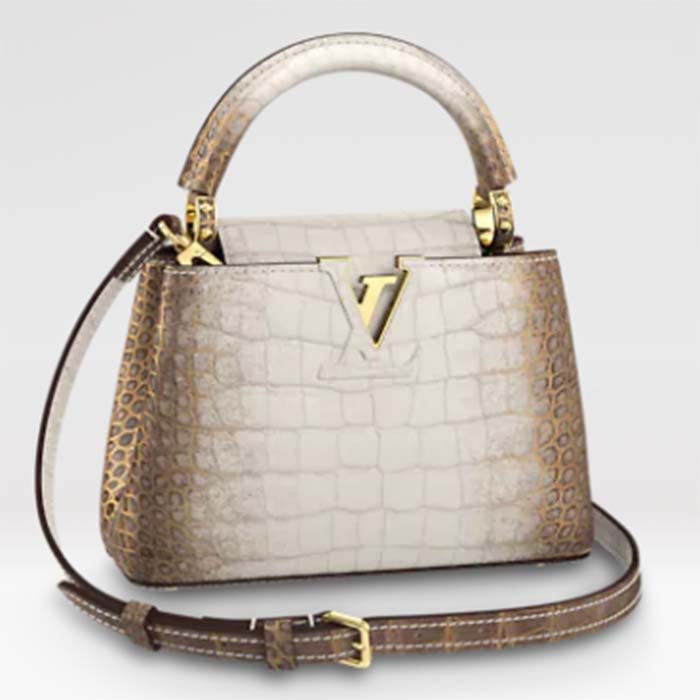 Alligator handbag Louis Vuitton Brown in Alligator - 27533401