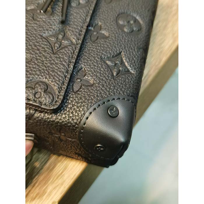 Louis Vuitton M81746 Steamer Wearable Wallet , Black, One Size