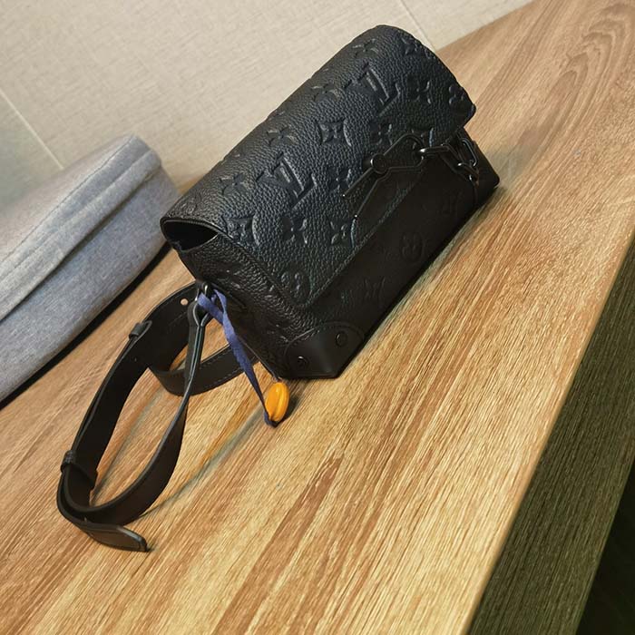 Louis Vuitton Leather Steamer Wallet - Black Wallets, Accessories -  LOU74869